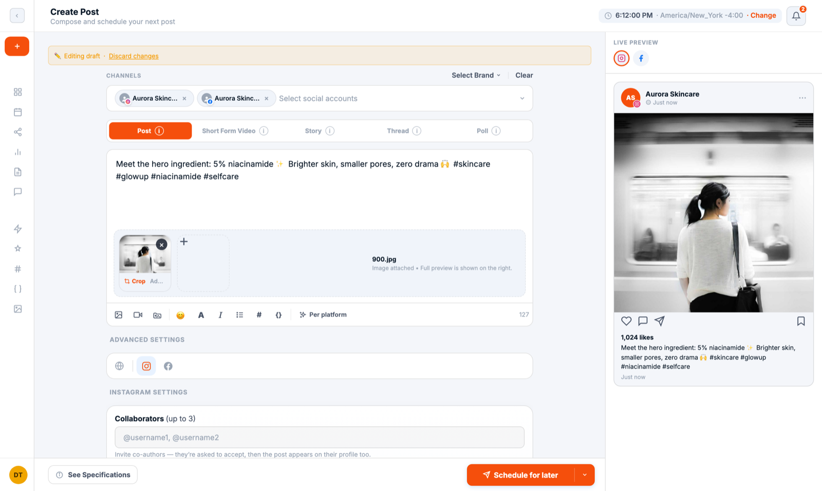 Create a post