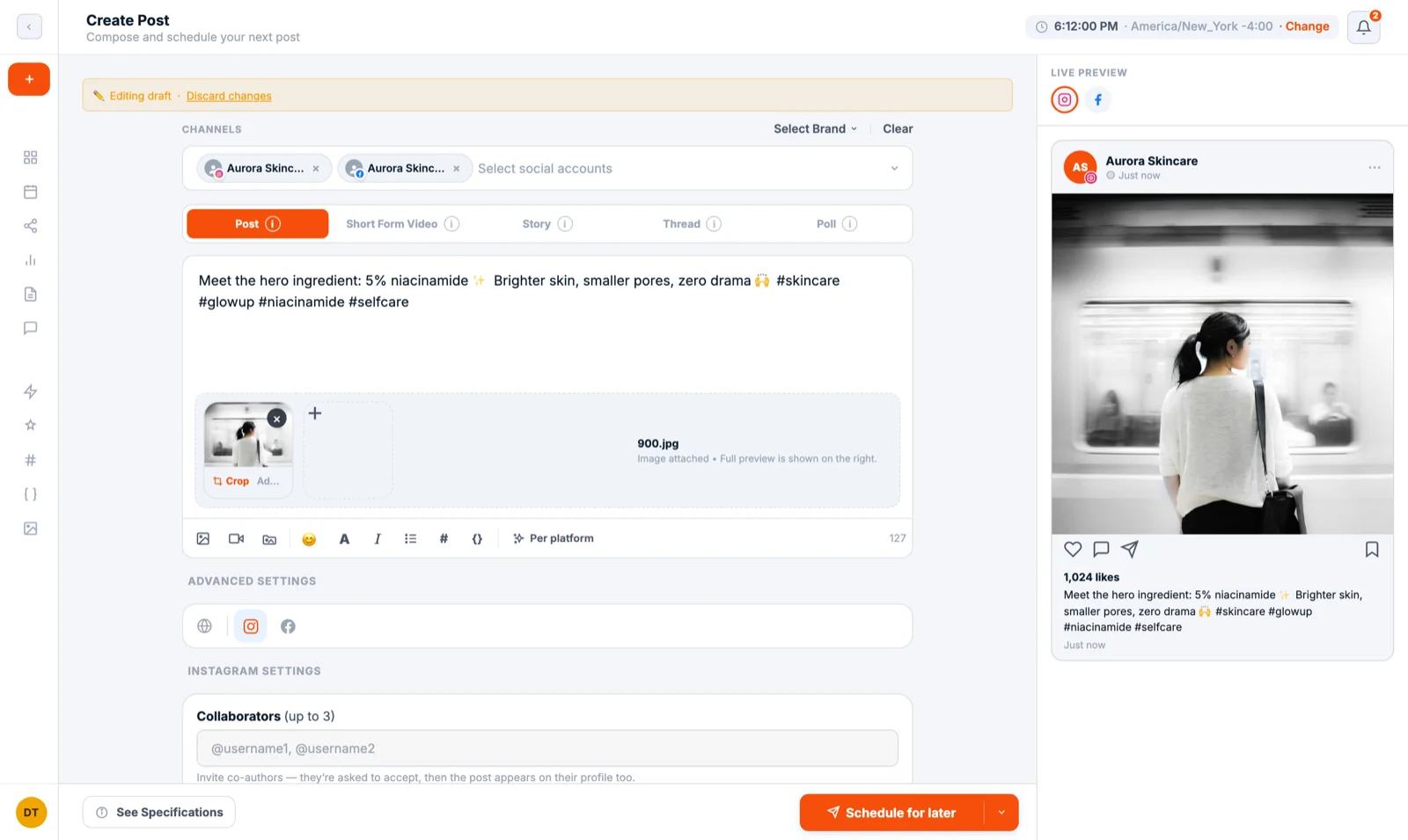 Create a post